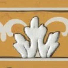 Керамогранит Бордюр Алмаш желтый 4,9x30