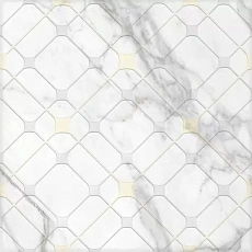 Керамическая плитка Вставка Аксима Сага d 20x20