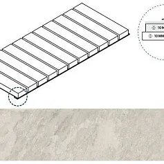 Керамогранит АЙС РЕШЁТКА СТРИМ 10 25x60