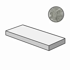 Ступени ШАР.ЭКС.СИЛВЕР СТУП.120 УГЛ.ЛЕВ 33x120