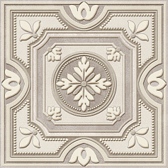 Керама Марацци Декор Пьяцца 1 матовый серый 