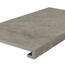 Ступени kerama marazzi km8080g0021rgcf фронтальная клееная Портленд бежевый тёмный матовый обрезной 33x80