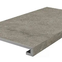 Ступени kerama marazzi km8080g0021rgcf фронтальная клееная Портленд бежевый тёмный матовый обрезной 33x80