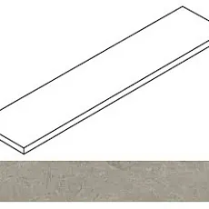 Ступени Атлас Конкорд Ринашенте Фьюжн Арджилла угловая левая 620070003273 серый 33x120