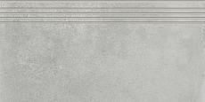 Ступени cemento light grey st01 29,4x60