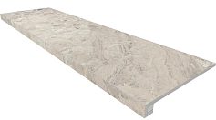 Estima Комплект Estima OM01 Ametis Oceanmist Light Grey (33x120 непол. прямоугол. бортик без насечек + Подступенок 14,5x120) серый 