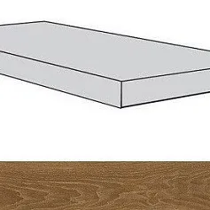 Ступени элиго волнат ступень угловая левая 33x120