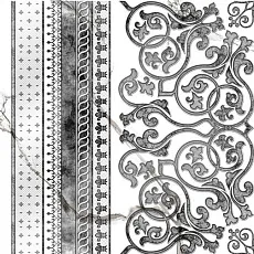 Керамогранит Классик Марбл/ classic marble Вайт d03 40x40