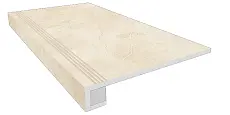 Ступени Комплект estima ma02 ametis marmulla light beige (33x120 непол. прямоугол. бортик с насечками + Подступенок 14,5x120) 33x120