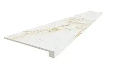 Ступени coliseumgres Канова Уайт фронтальная 620070002817 белый 33x120