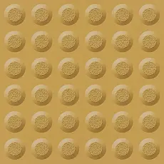 Керамогранит estima anb151 avenue bobbles yellow конус Тактильный рект. желтый 30x30