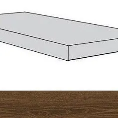 Ступени элиго махагон ступень угловая левая 33x120