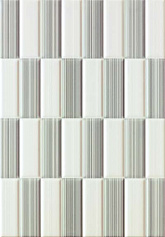 Tubadzin Kiribati szara/grey STR. декор серый для ванной