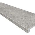 Ступени Комплект estima tn01 Трамонтана/ tramontana grey (Ступень 33x120 Непол. Прямоугол. Бортик Без Насечек + Подступенок 14,5x120) 33x120