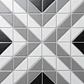 Мозаика Кьюб Грей 27,5x27,5