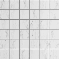 Мозаика estima sm01 Аметис Суприм Платинум белый непол./полир. 30x30