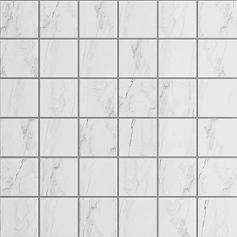 Мозаика estima sm01 Аметис Суприм Платинум белый непол./полир. 30x30