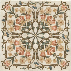 Керама Марацци Декор Лирия ковёр центр лаппатированный бежевый для гостиной для дома для квартиры