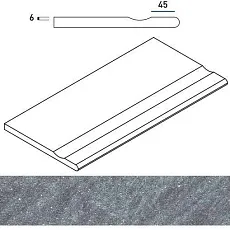 Керамогранит СИЛВЕР БОРТИК 30x60 С ВЫЕМКОЙ ЗАКРУГЛ 30x60