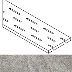 Керамогранит РОК РЕШЁТКА СТРИМ 10 ЛЕВ 25x60