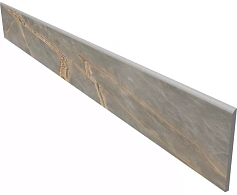 Плинтус Estima IN01 Ametis Intense Grey серый полированный