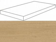 Ступени верити натурал угловая правая 33x120