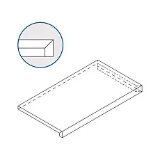 Ступени orobico x2 scalino 33x60 ang.dx 33x60