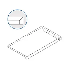 Ступени orobico x2 scalino 33x60 ang.dx 33x60