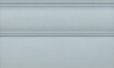 Керамогранит Плинтус Борромео голубой 15x25