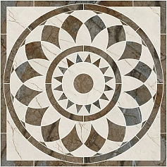 Керамическая плитка Декор kerama marazzi id111t Театро наборный 100x100