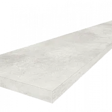 Ступени coliseumgres Астро/ astro Уайт Угловая Левая 620070002478 Белый 33x120