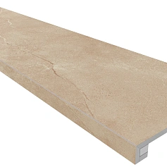 Ступени Комплект estima mm01 Аметис Магмас Беж (33x120 непол. прямоугол. бортик без насечек + Подступенок 14,5x120) 33x120