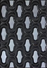 Керамическая плитка opium graphite декор 25x36