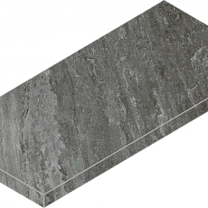 Ступени Италон Магма/ magma Графит Грип Угловая Левая 620070002974 Серый 33x60