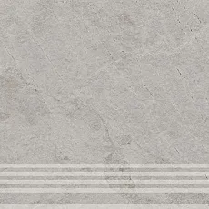 Ступени Керама Марацци km6060g1231r8grf фронтальная Сплит серый светлый матовый обрезной 30x60