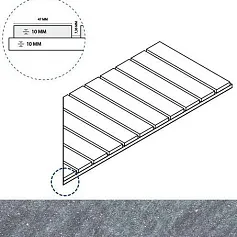 Керамогранит силвер решётка стрим 10 пр 25x60