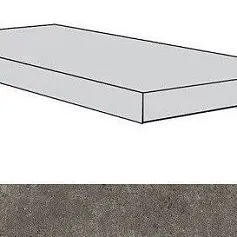 Ступени Дрифт Грей ступень угловая левая 620070001324 33x60