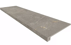Estima Комплект Estima BR03 Bernini Grey (Ступень 33x120 непол. прямоугол. бортик без насечек + Подступенок 14,5x120) серый 