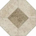 Керамическая плитка Брюссель бежевый светлый матовый 24x24