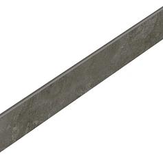 Плинтус coliseumgres Экспо/ expo Дарк 610130005302 Черный 7,2x60