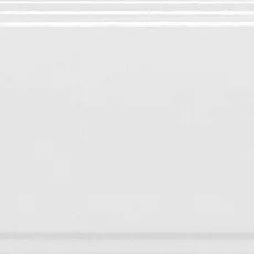 Керамическая плитка Бордюр Марсо белый обрезной bda011r 12x30
