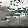 Керамогранит Декор Граффити металл серый светлый 9,9x20