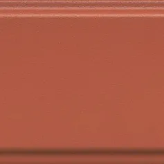 Керамическая плитка Бордюр Магнолия оранжевый обрезной 12x30