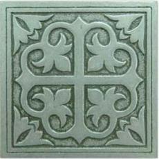 Керамическая плитка enigma вставка серебряный 5x5