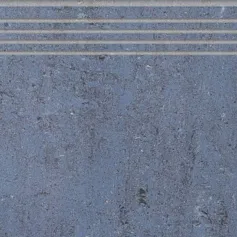 Ступени Травертино blue st01 29,4x60