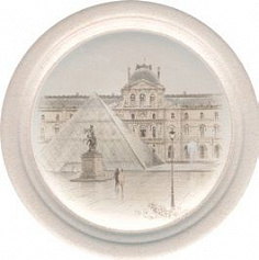 Керама Марацци Декор Сорбонна OBD003 бежевый для квартиры, для кухни, для ванной, для прихожей, для туалета