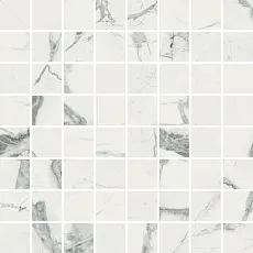 Мозаика Италон Шарм Делюкс Инвизибл Уайт 610110000632 белый 29.2x29.2