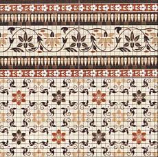 Керамогранит cartago nova cenefa 44,2x44,2