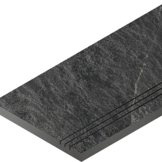 Бортик Италон Материя x2 Титанио грип правый 620090001212 черный 30x120