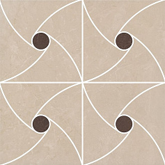 Керама Марацци Декор Версаль наборный ID109 бежевый для квартиры, для кухни, для ванной, для прихожей